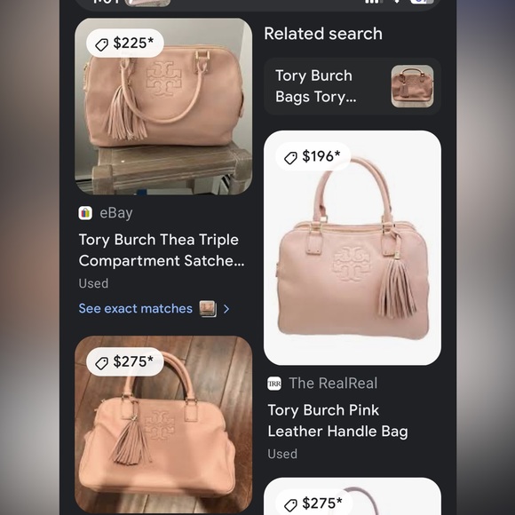 Tory Burch Thea Satchel - Picture 8 of 8